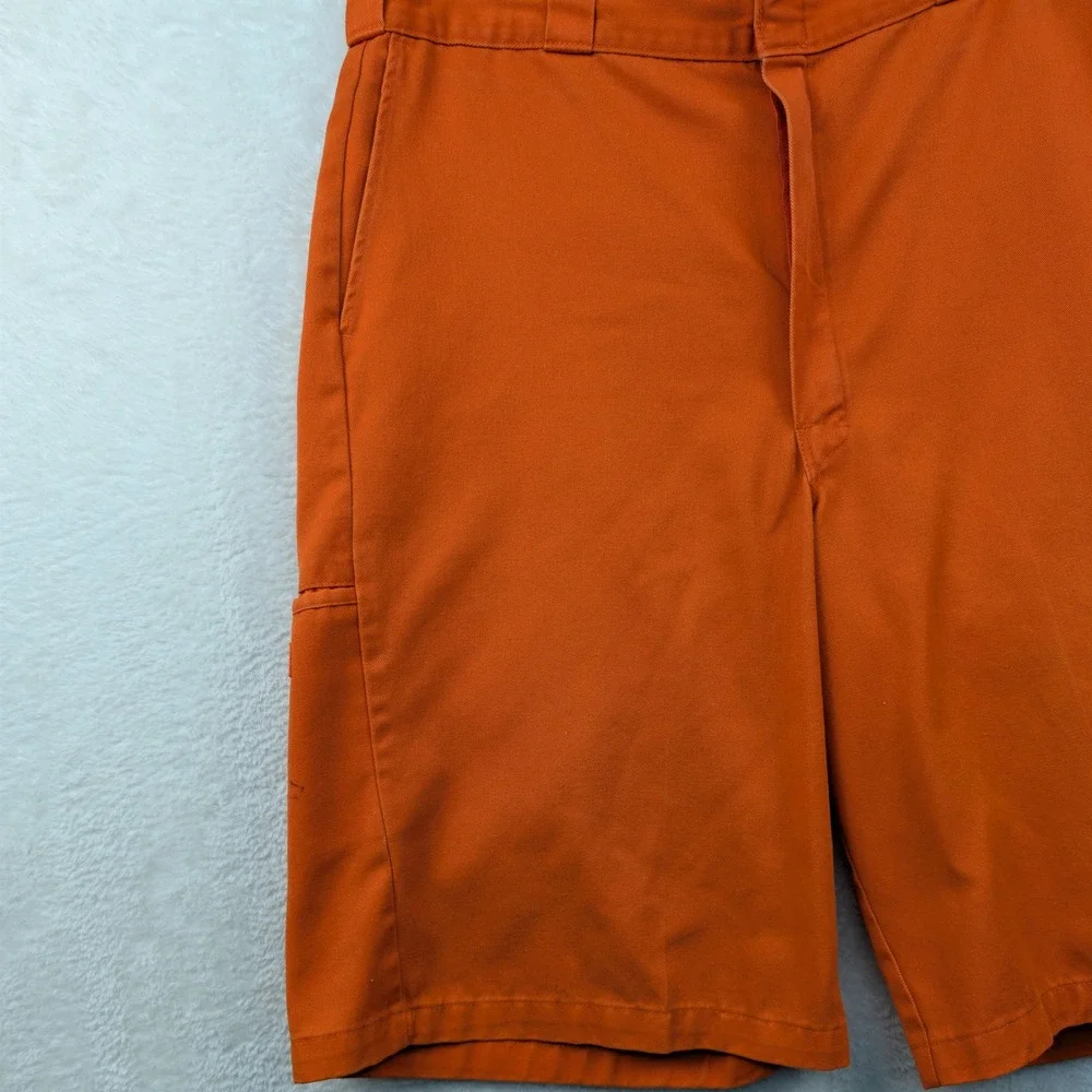VTG Dickies Shorts Men's 39 Orange 13